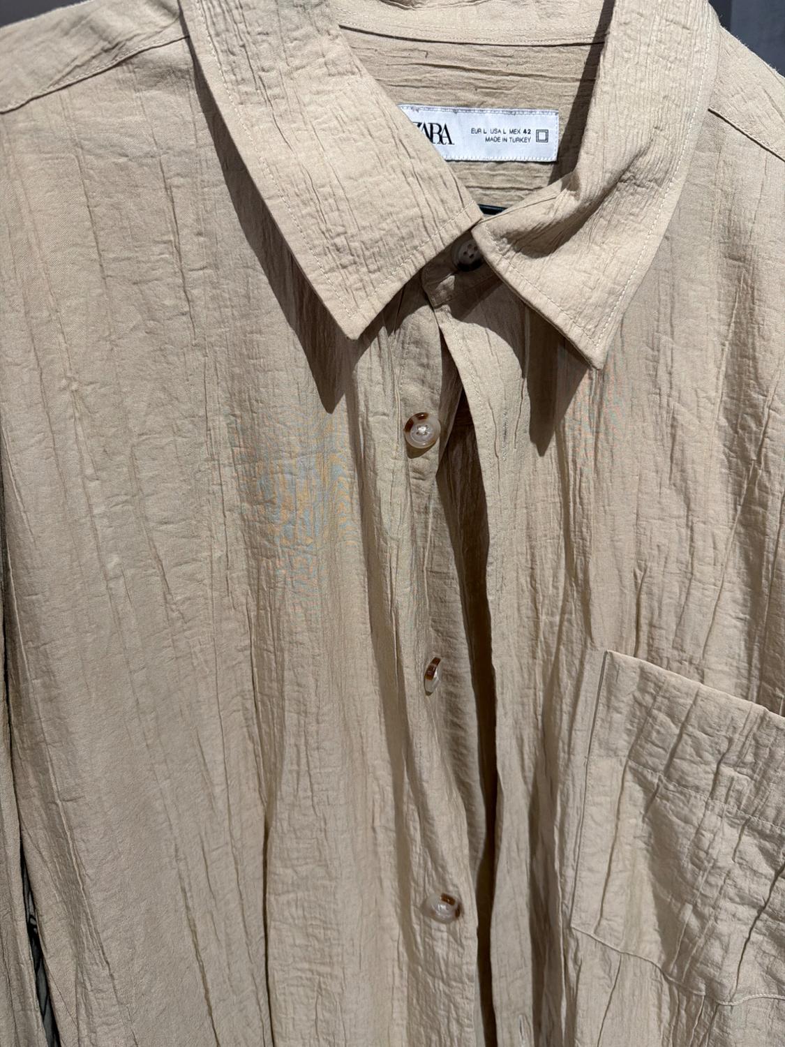 CREASED-EFFECT SHIRT - Image 3
