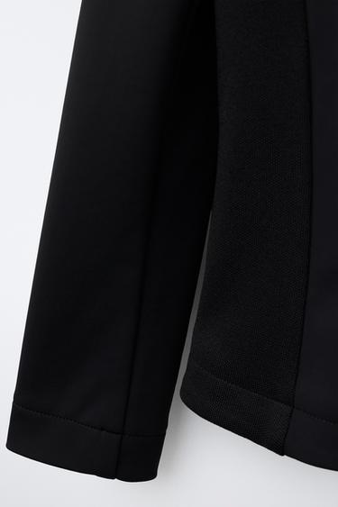 BLAZER D'ÉQUITATION COMBINÉ - Bleu de Zara - Image 3