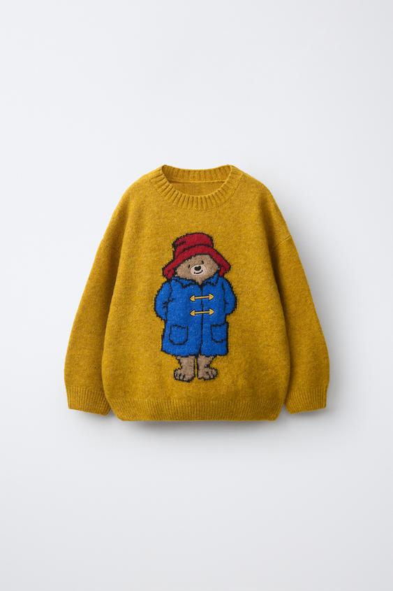 JERSEY PUNTO SOFT TOUCH PADDINGTON™ - Mostaza de Zara - Imagen 0