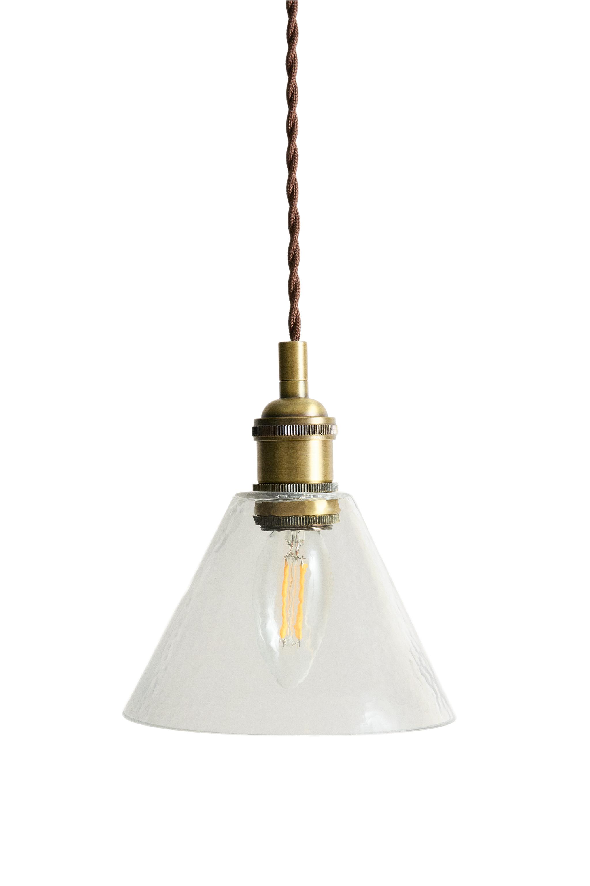 ZARA ゴールドBIGランタン CONICAL GLASS CEILING LAMP - Gold | ZARA United States