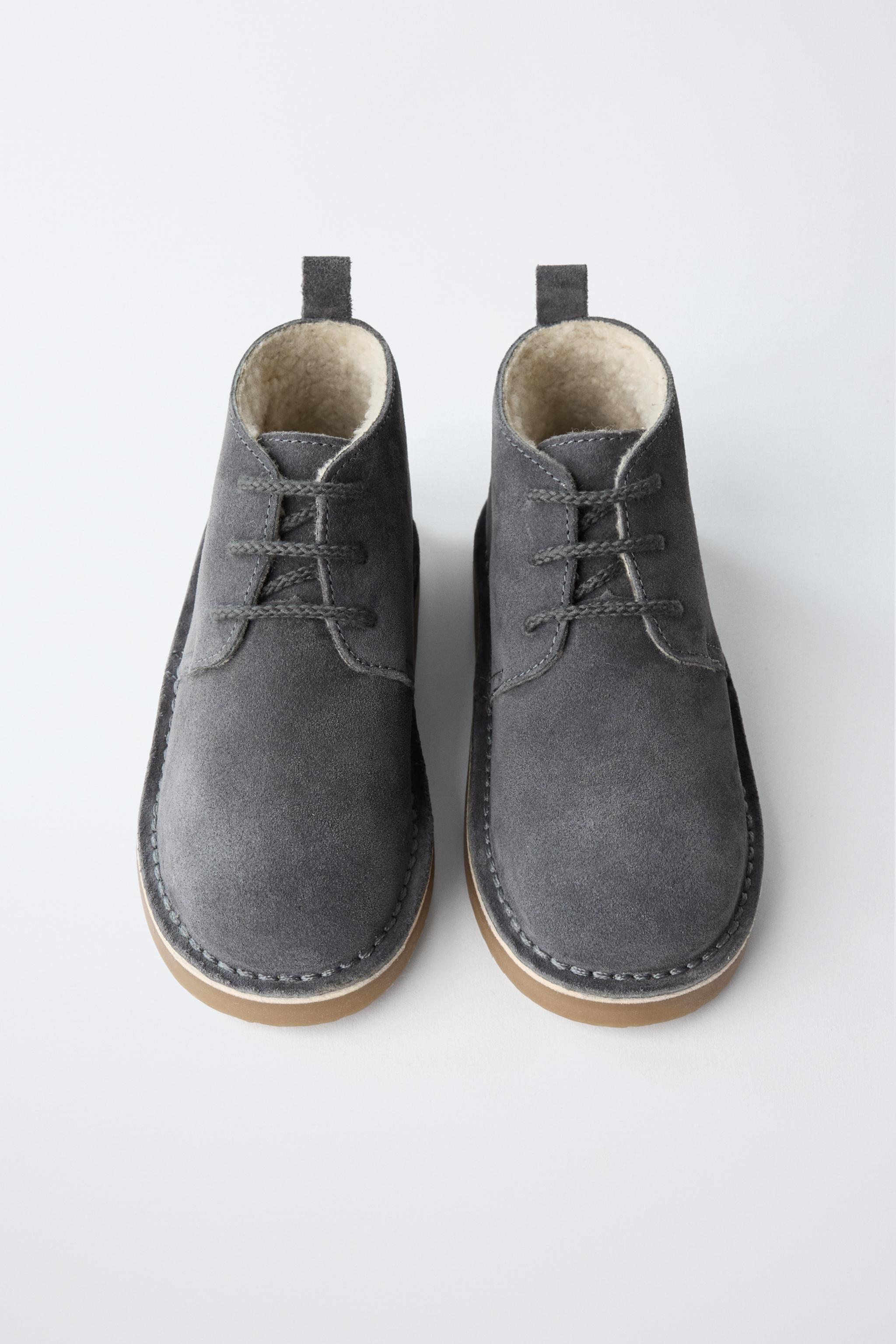 BOTTES EN CUIR DOUBLÉES