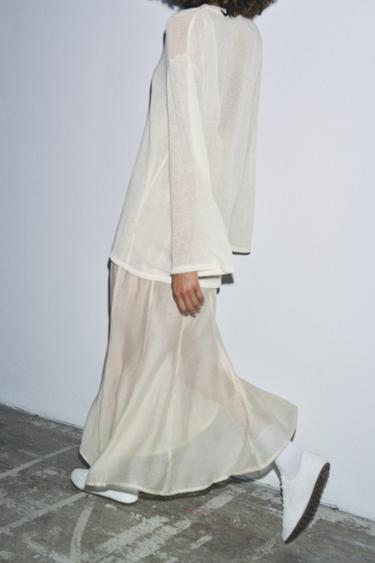 LONG COMBINED DRESS - Butter by Zara - Image 2