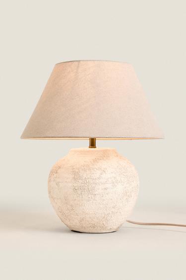 AGED CERAMIC TABLE LAMP - Terracotta by Zara - Image 1