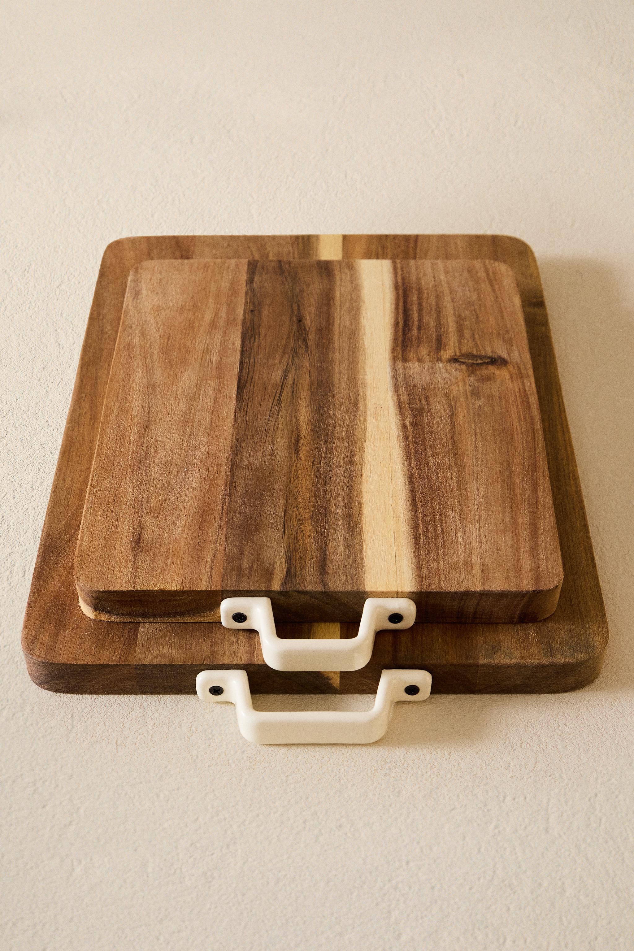 WOODEN KITCHEN CUTTING BOARD - Brown | ZARA United States