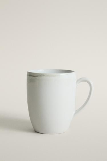 TASSE EN GRÈS - Écru de Zara - Image 0