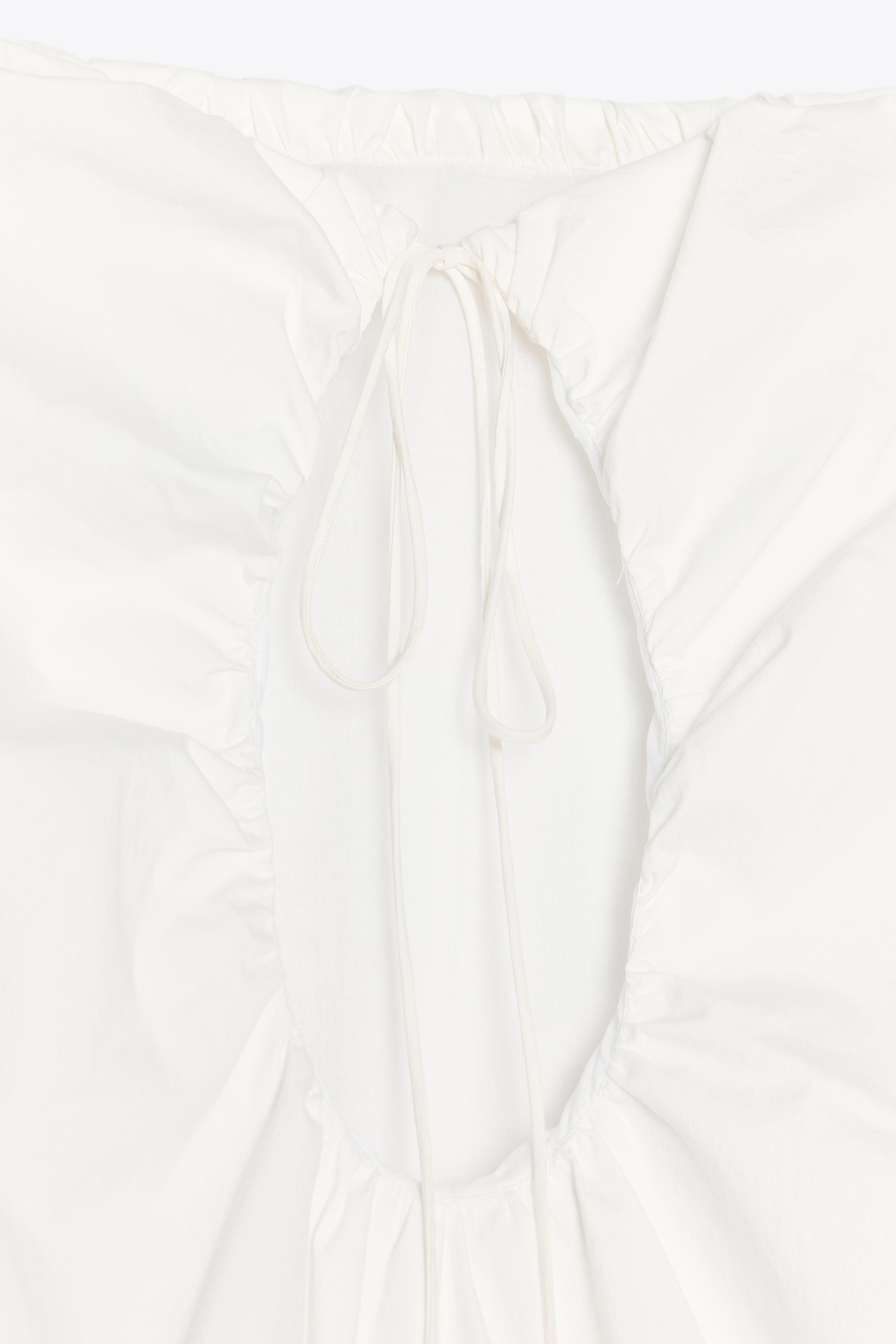 ZW COLLECTION VOLUMINOUS DRESS - Oyster-white | ZARA Spain