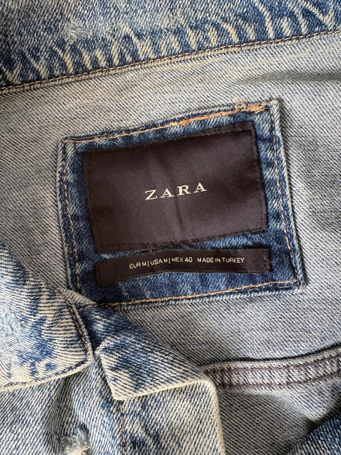 WAIST LENGTH DENIM JACKET - Image 2