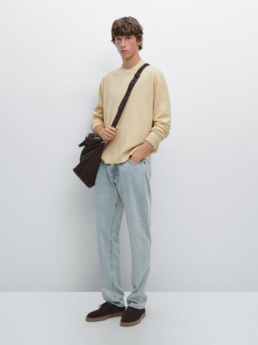 Zara Wool blend crew neck knit sweater - 799