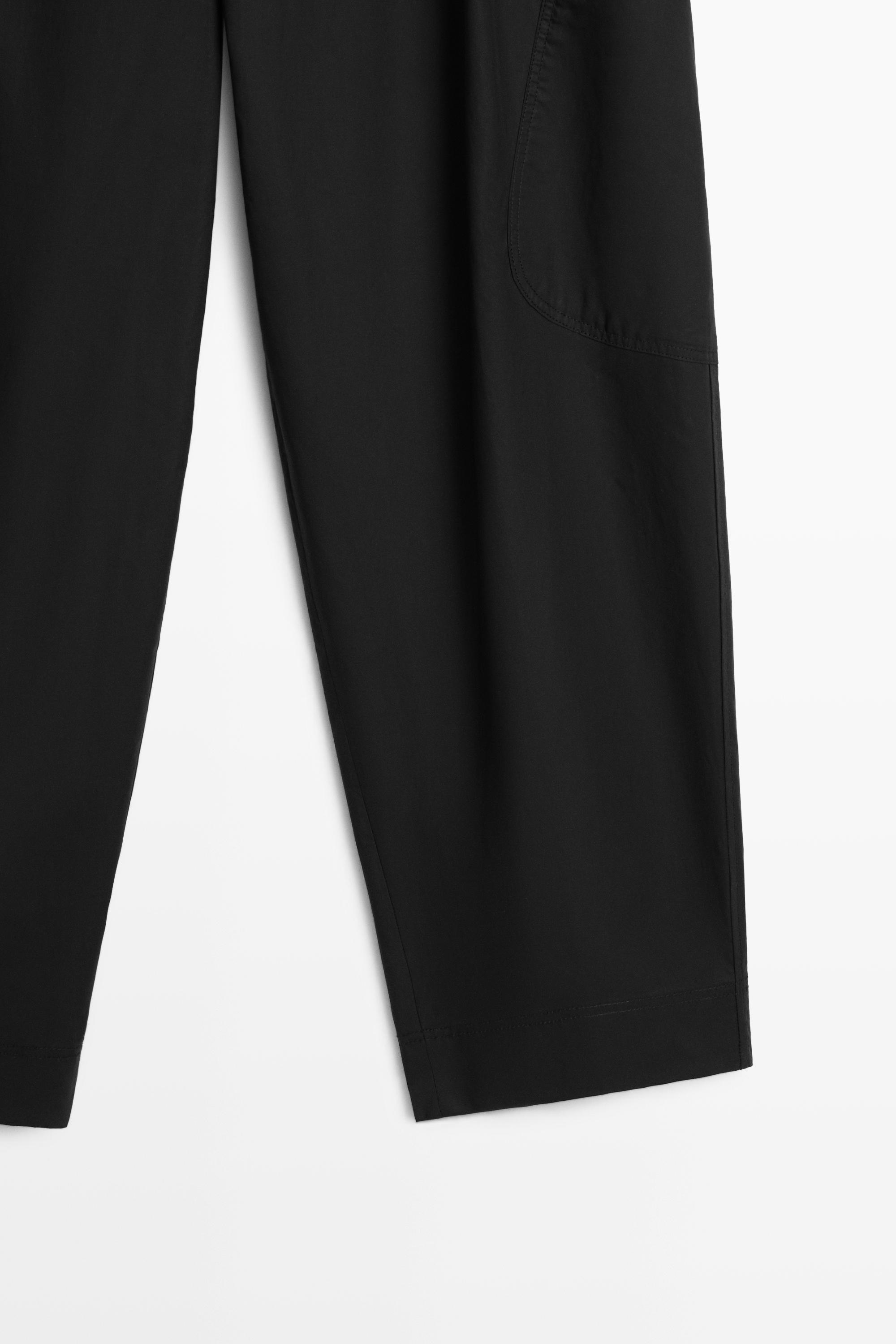 Pantalon cargo barrel fit