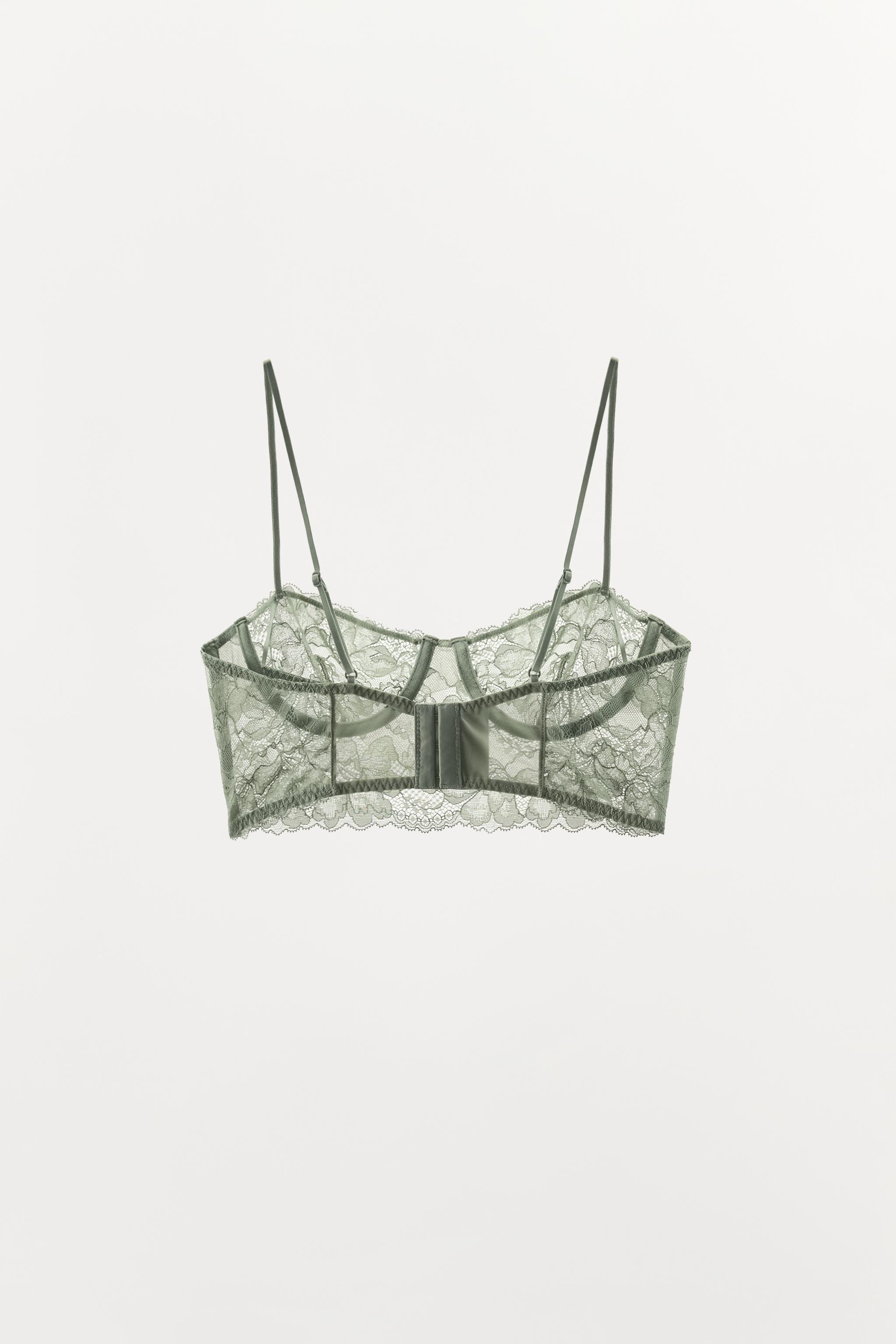 SOUTIEN-GORGE À ARMATURES EN DENTELLE