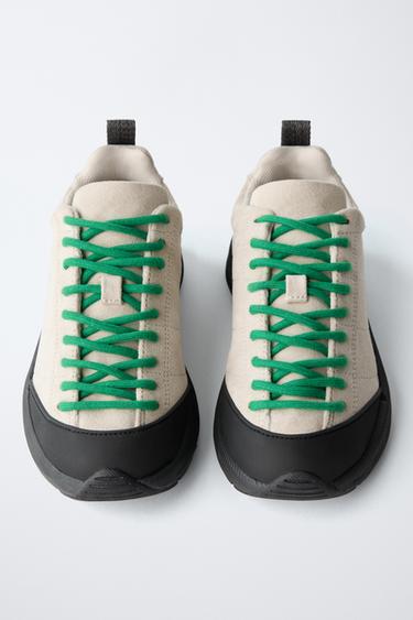 BASKET SPORTIVE TECHNIQUE - Blanc écru de Zara - Image 7