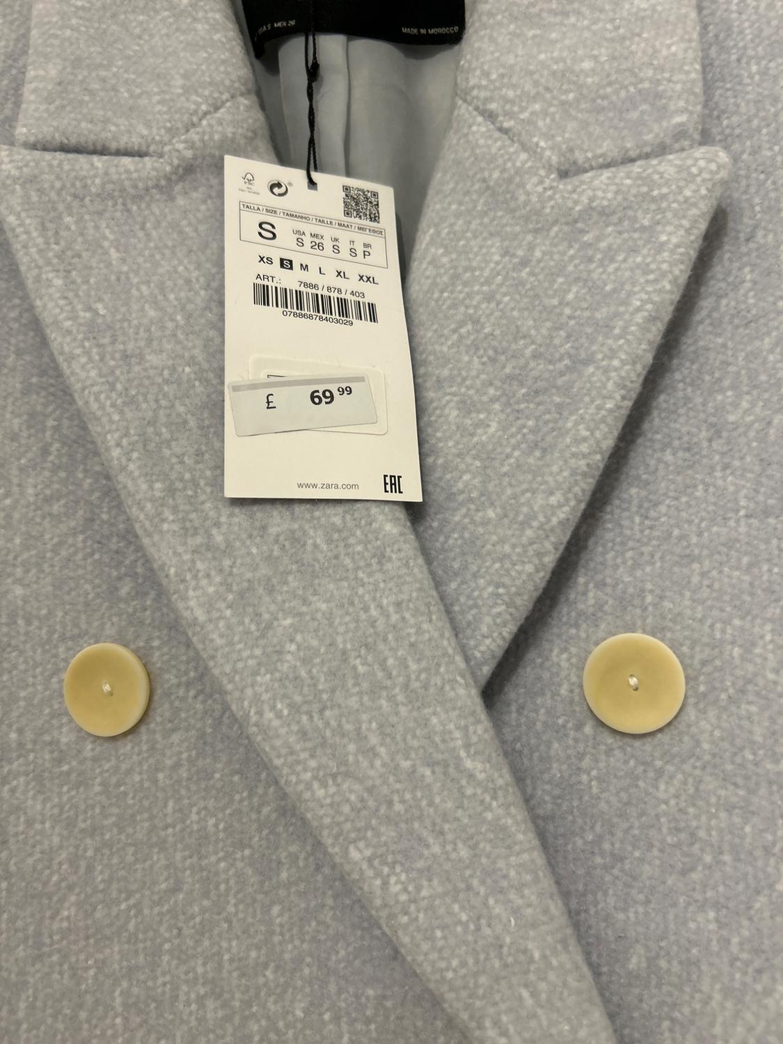 DOUBLE-BREASTED COAT - Image 3