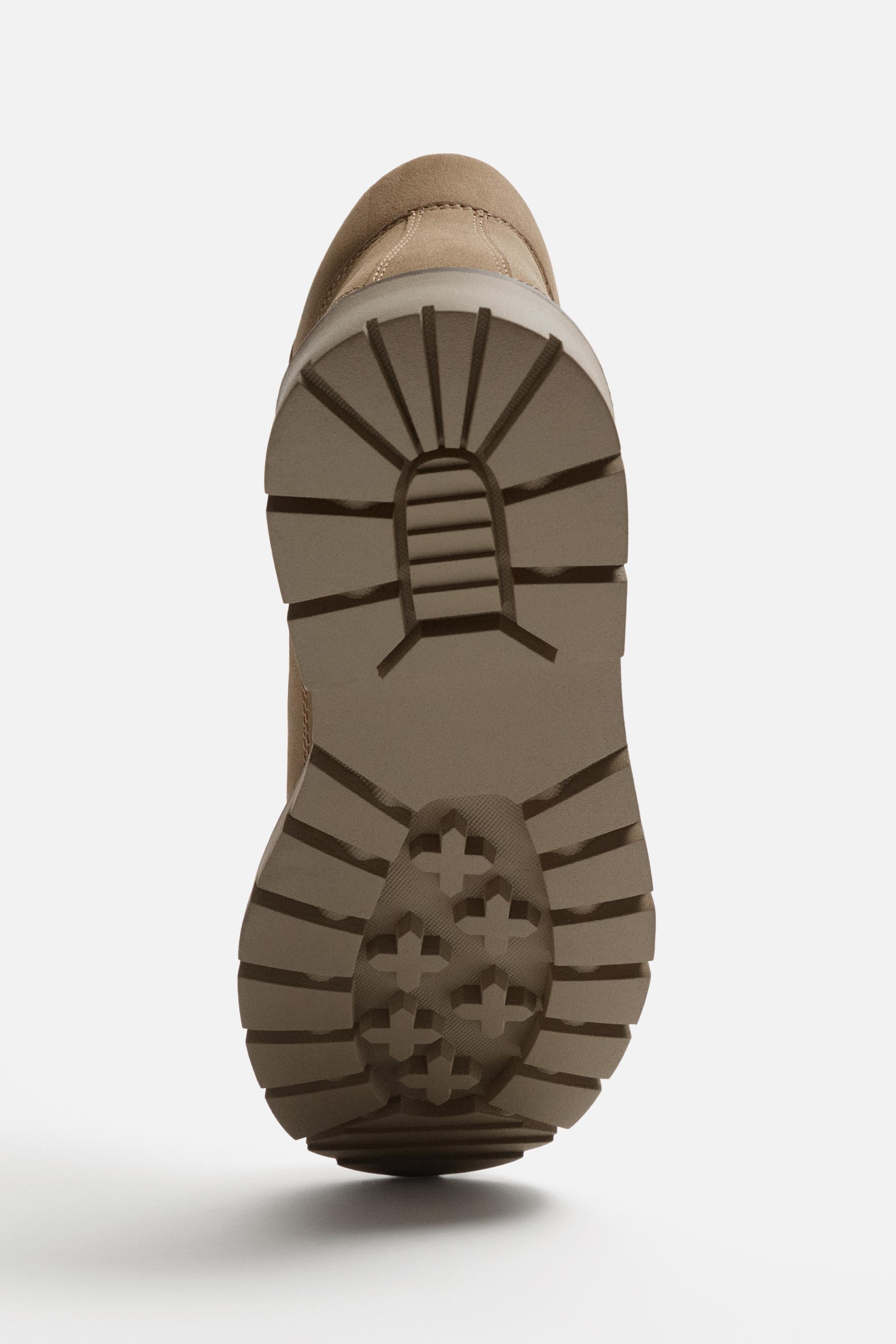 ★ドイツ発*ZARA*新作*本革スエードレースアップブーツ/BROWN★ 楽天市場】本革 革 スエード レースアップブーツ レディース