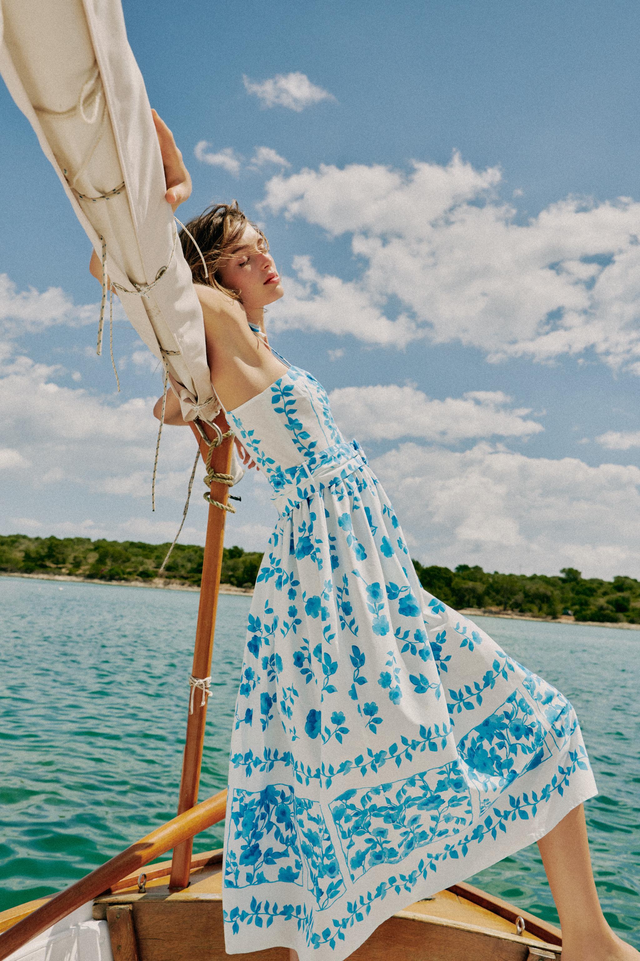blue or white dress XANDRIA Dresser, Espresso main image 1