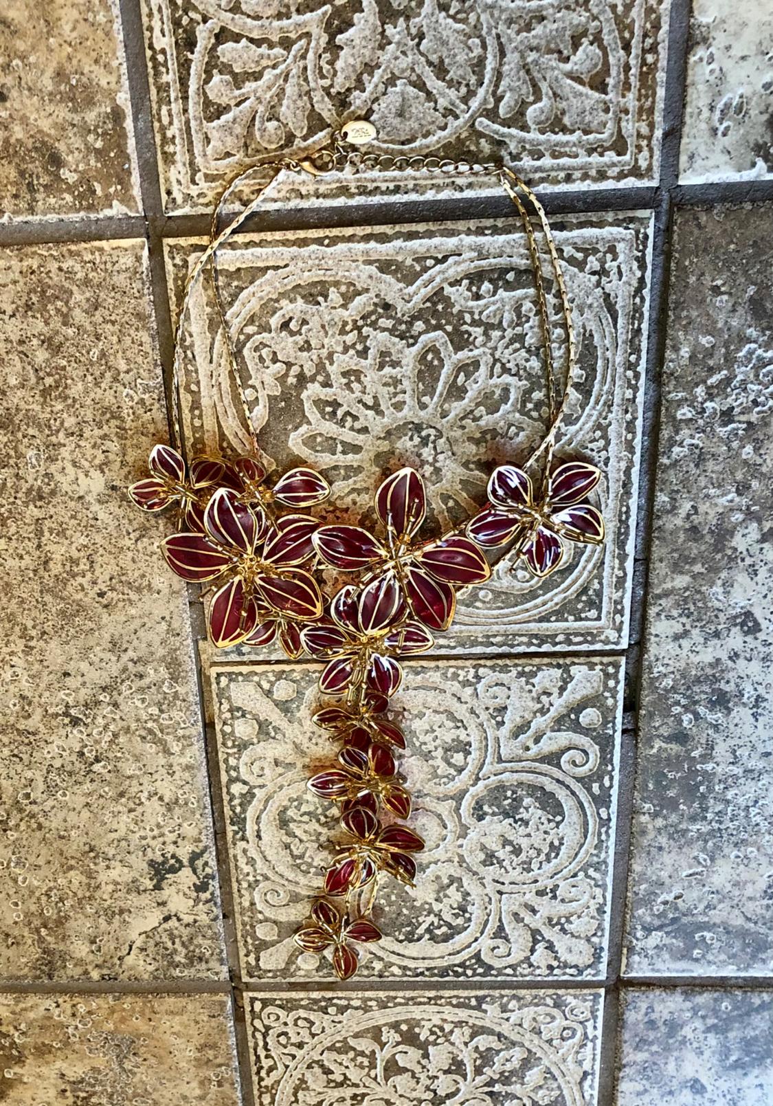 COLLAR LARGO FLORES - Image 2