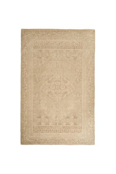 Zara COTTON RUG - 粉紅色
