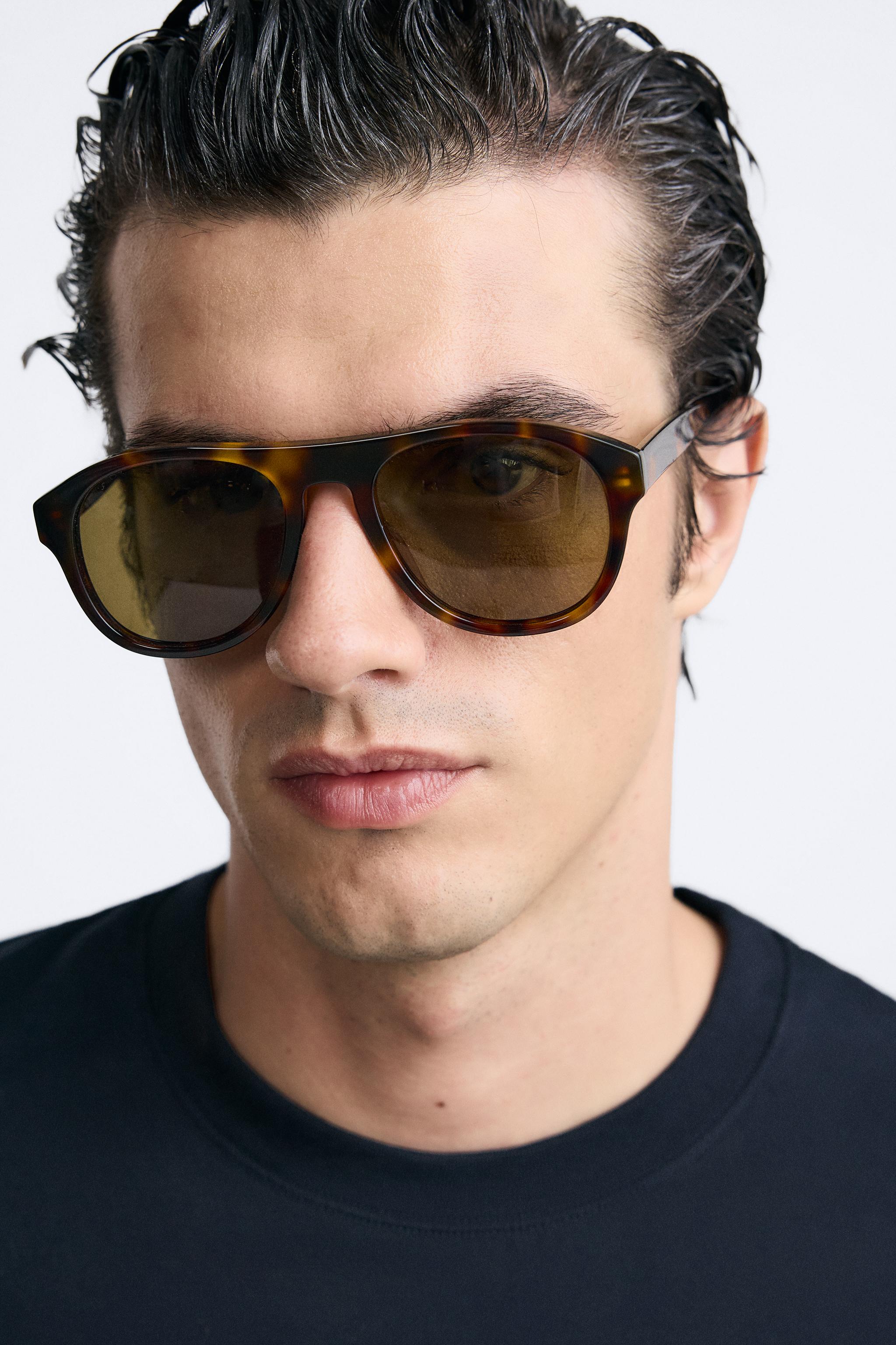 zara origins サングラス ベッコウ