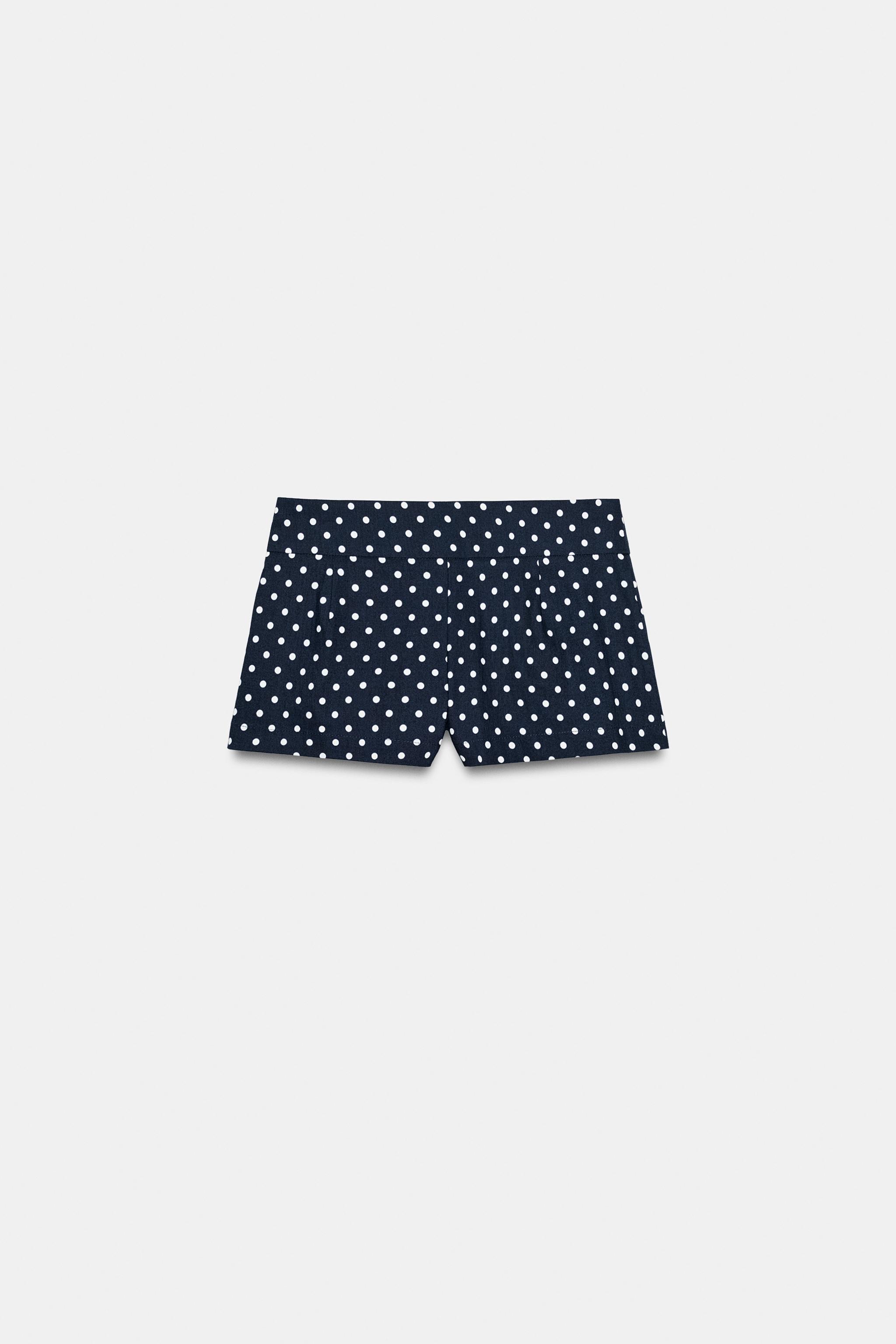 SHORT MINI À POIS