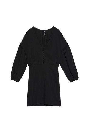 VOLUMINOUS RUSTIC DRESS