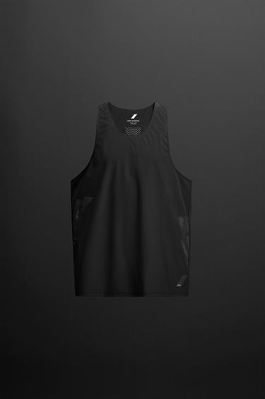 TRAINING TANK TOP - Black by Zara