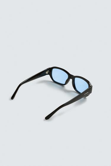 LUNETTES DE SOLEIL RECTANGULAIRES - Marron de Zara - Image 6