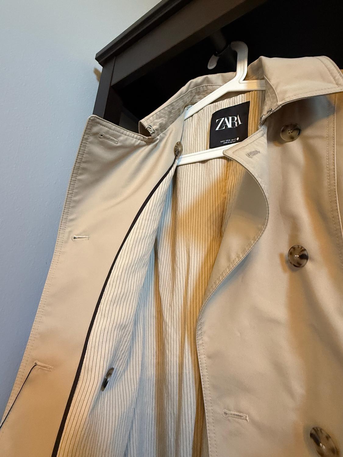 WATER REPELLENT TRENCH ZW COLLECTION - Image 9