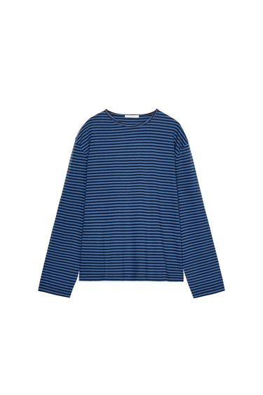 STRIPED LONG SLEEVE T-SHIRT