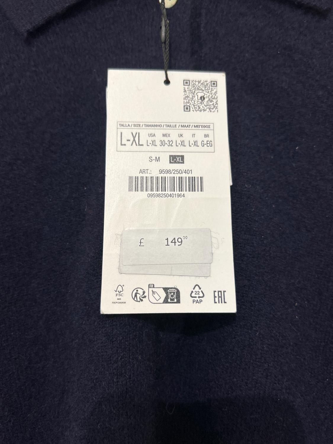 100% CASHMERE OVERSIZED POLO SHIRT - LIMITED EDITION - Image 4
