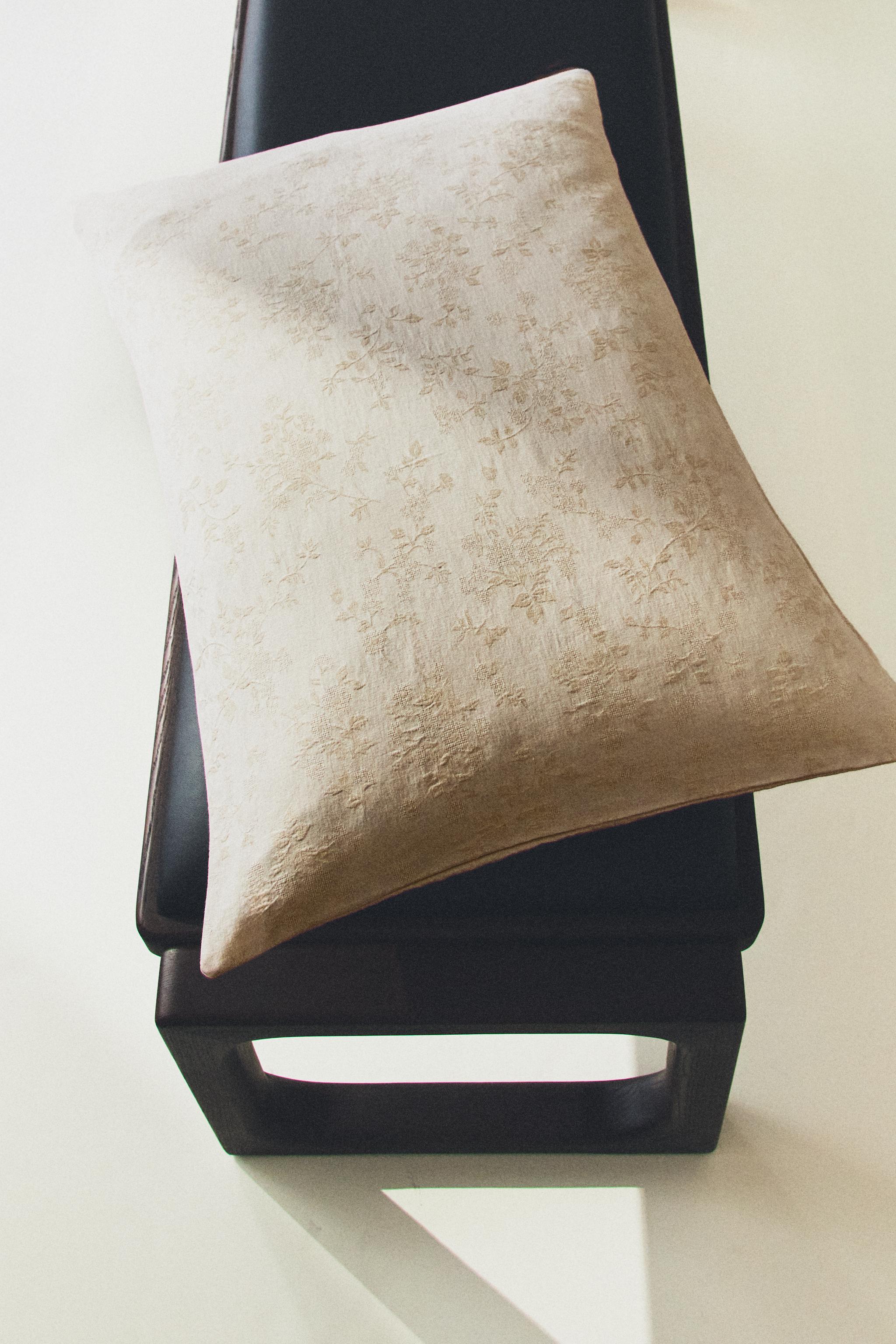 コットン＆リネン ピローケース - エクリュ | ZARA Japan / 日本