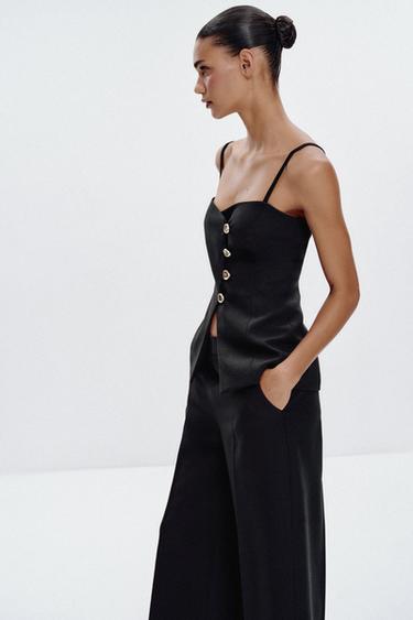 CULOTTE TROUSERS - Black by Zara - Image 2