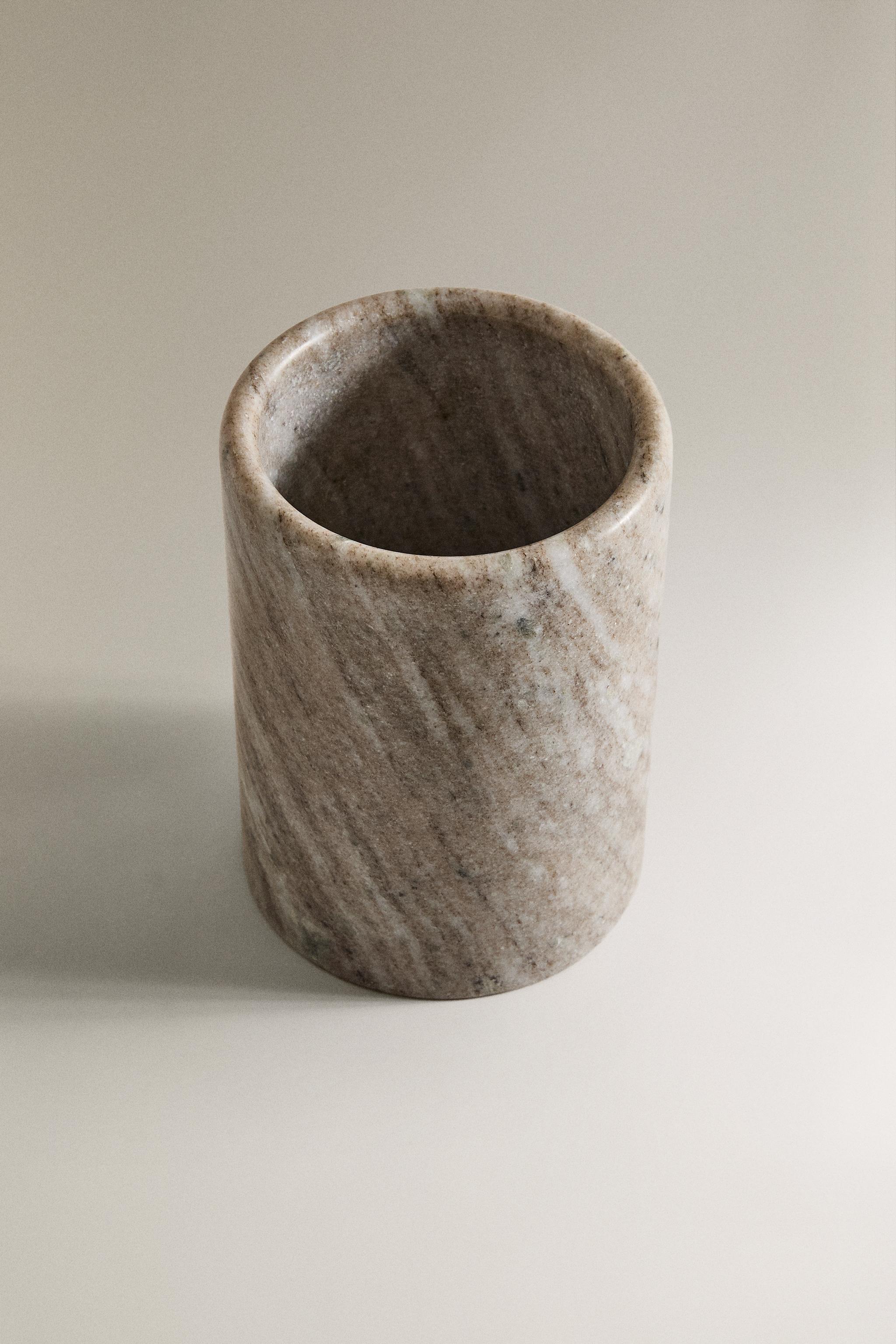 POT À USTENSILES MARBRE