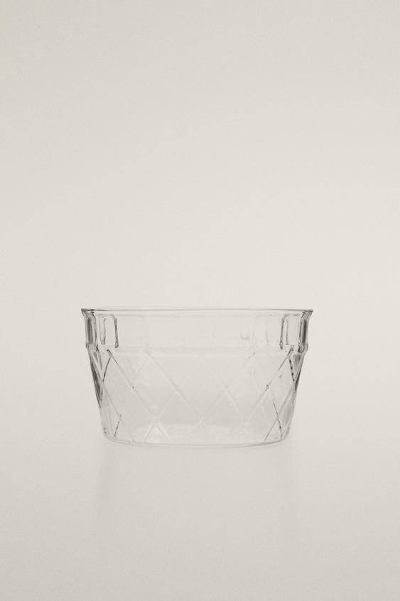 BOROSILICATE ICE CREAM BOWL - Transparent by Zara - Image 0
