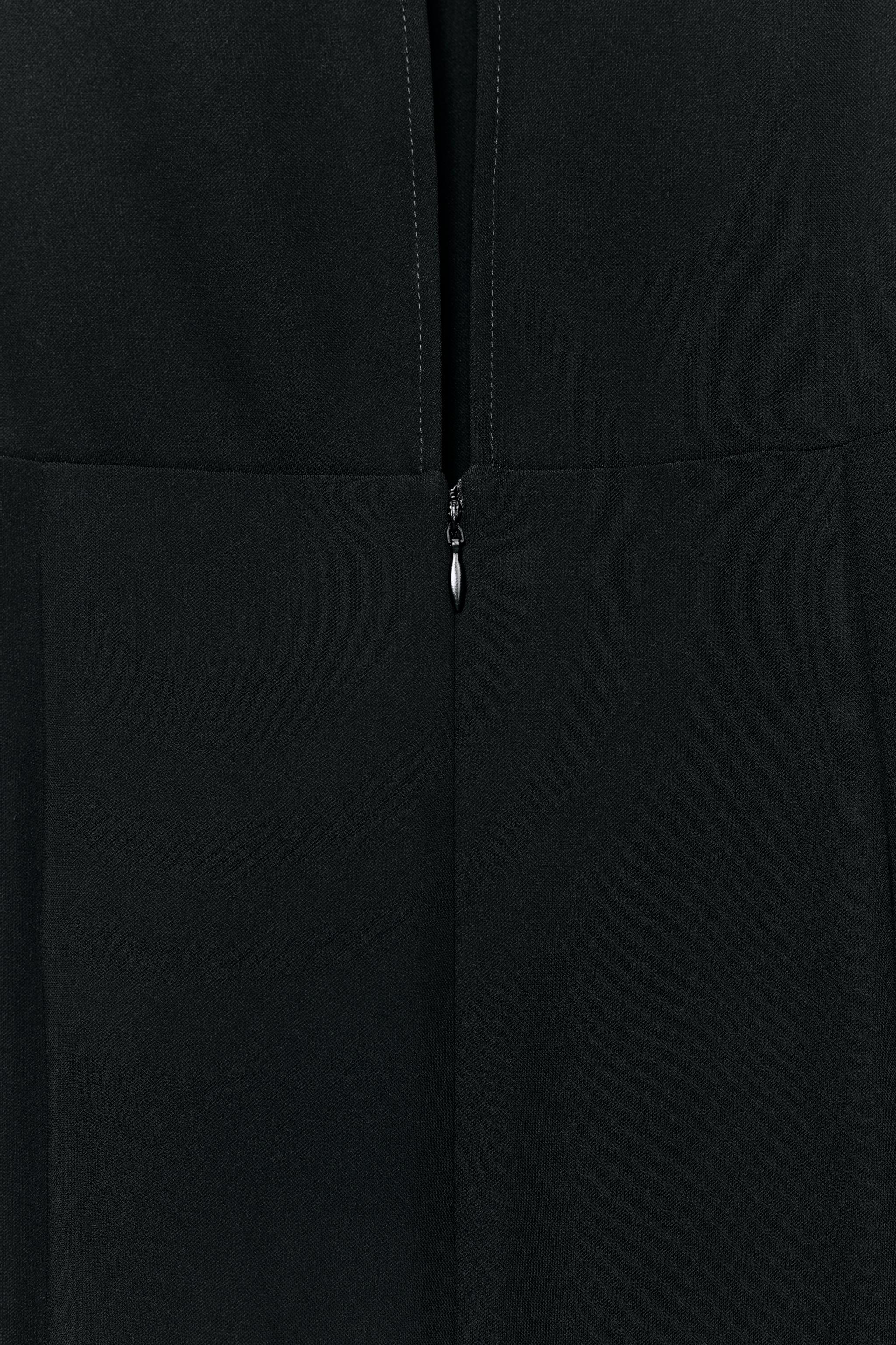 ASYMMETRIC FRINGED DRESS ZW COLLECTION