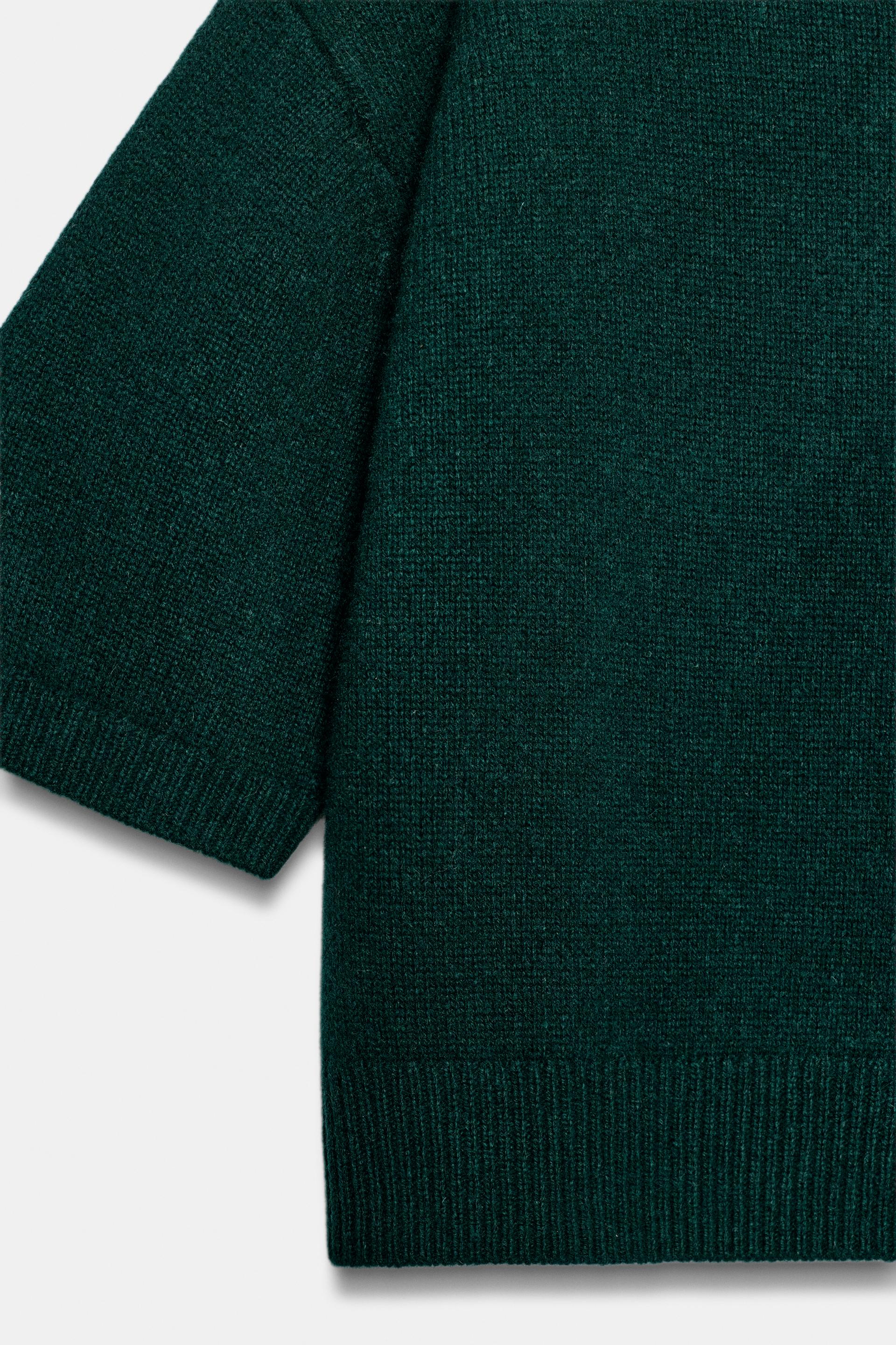 100% WOOL SHORT SLEEVE SWEATER thumbnail 7