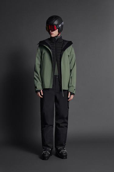 ЛЫЖНАЯ КУРТКА С СИСТЕМОЙ RECCO® — SKI COLLECTION — СВЕТЛО-ЗЕЛЕНЫЙ от Zara — изображение 0