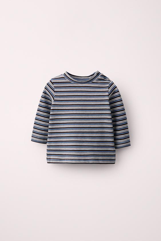 CREATED BY CARAMEL LONDON X ZARA 스트라이프 티셔츠 - Zara의 멀티컬러 - 이미지 0