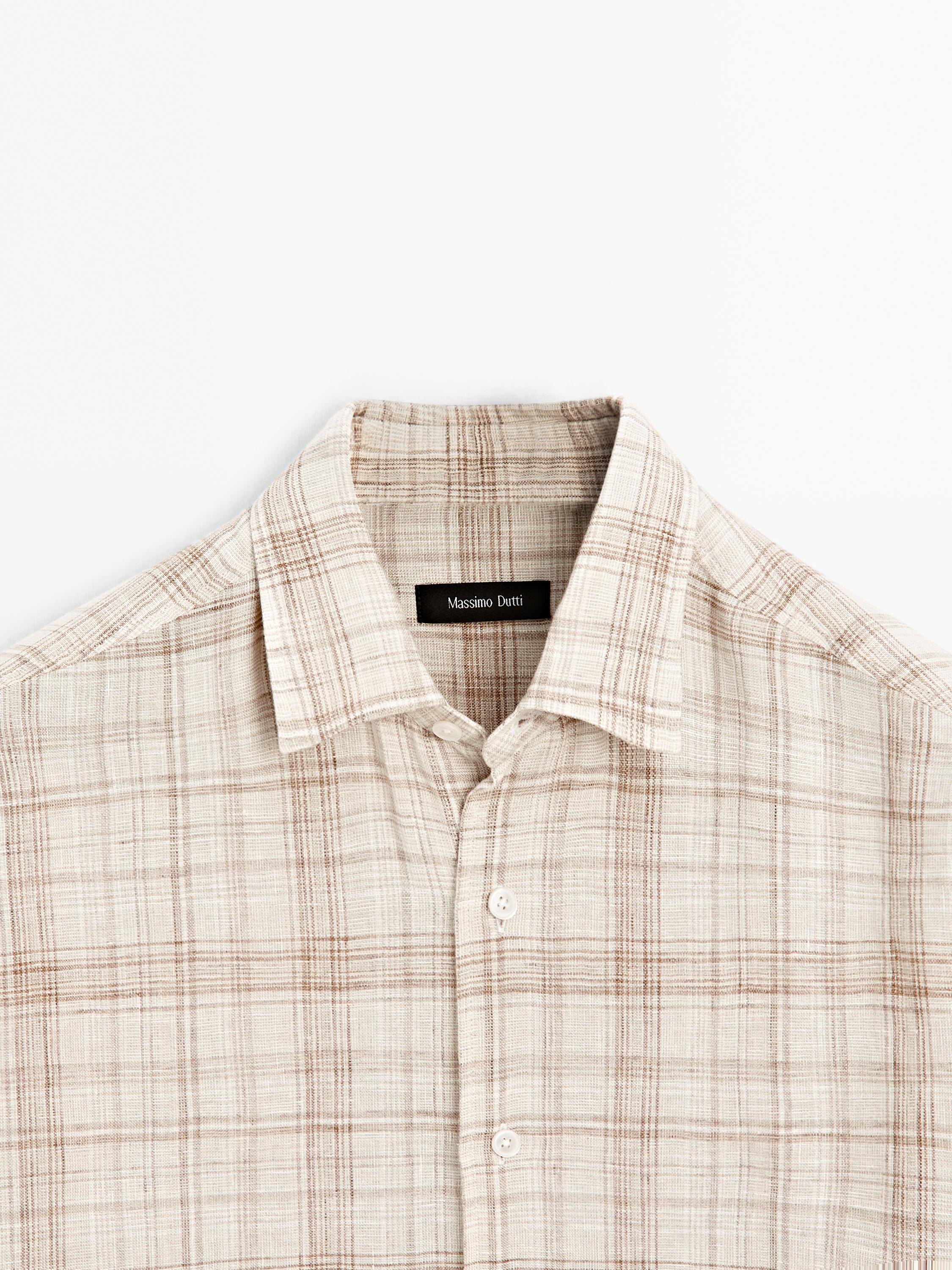 Chemise à carreaux regular fit