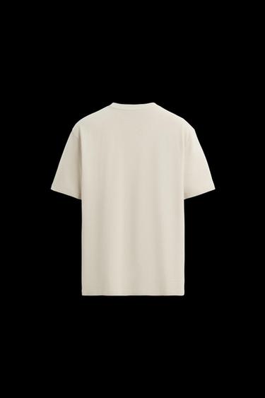 CAMISETA MEDIUM WEIGHT BÁSICA - Arena claro de Zara