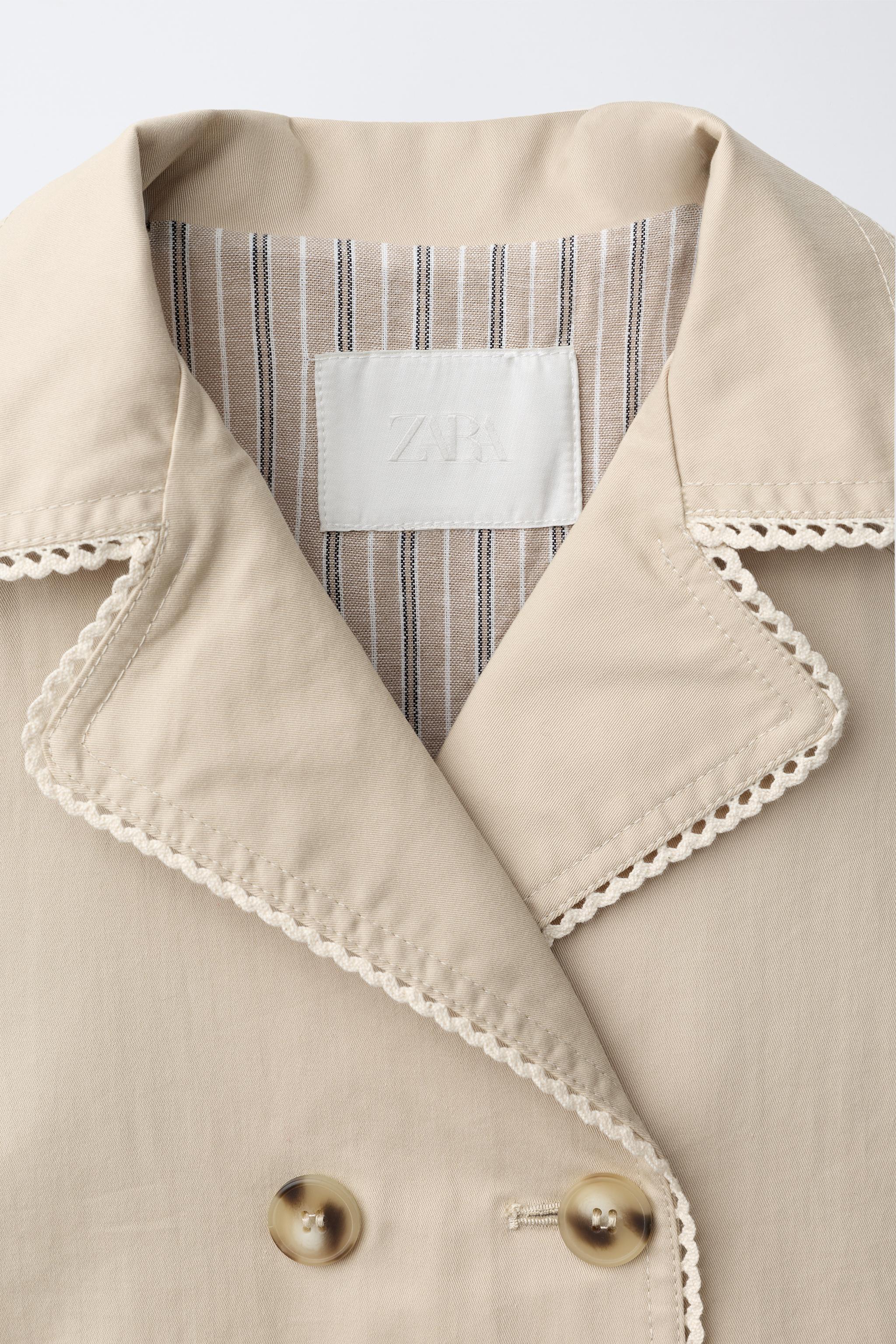 TRENCH COURT EN DENTELLE