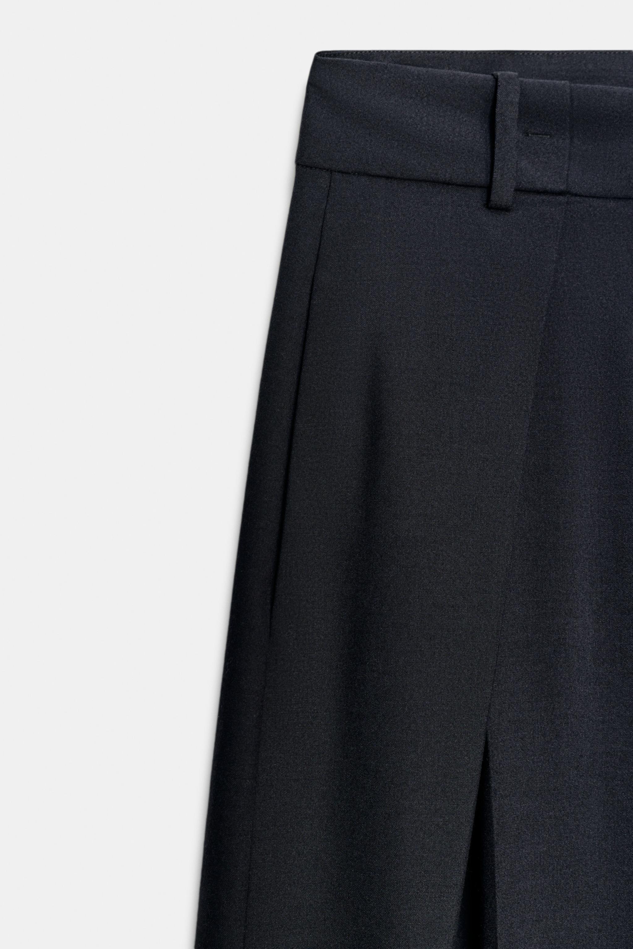 ZW COLLECTION PENSLİ GENİŞ PAÇA PANTOLON - Görsel 3