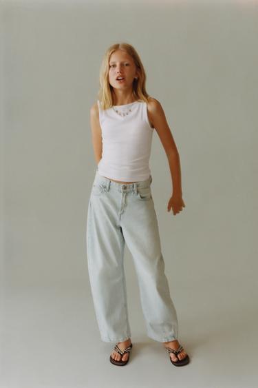 PLAIN TOP MODAL BLEND - White by Zara