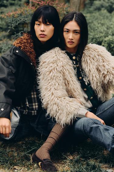 Zara 造型 - 復古靛藍色