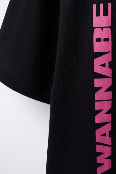 Zara SPICE GIRLS © PHOTO T-SHIRT - Black