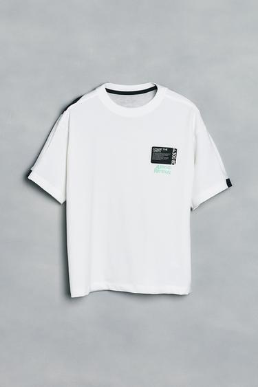 SPORTY GRAFFITI T-SHIRT - White by Zara