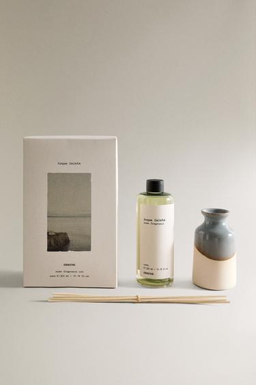 (300 ML) ACQUA SALATA REED DIFFUSERS + REFILL - Aquamarine by Zara - Image 1