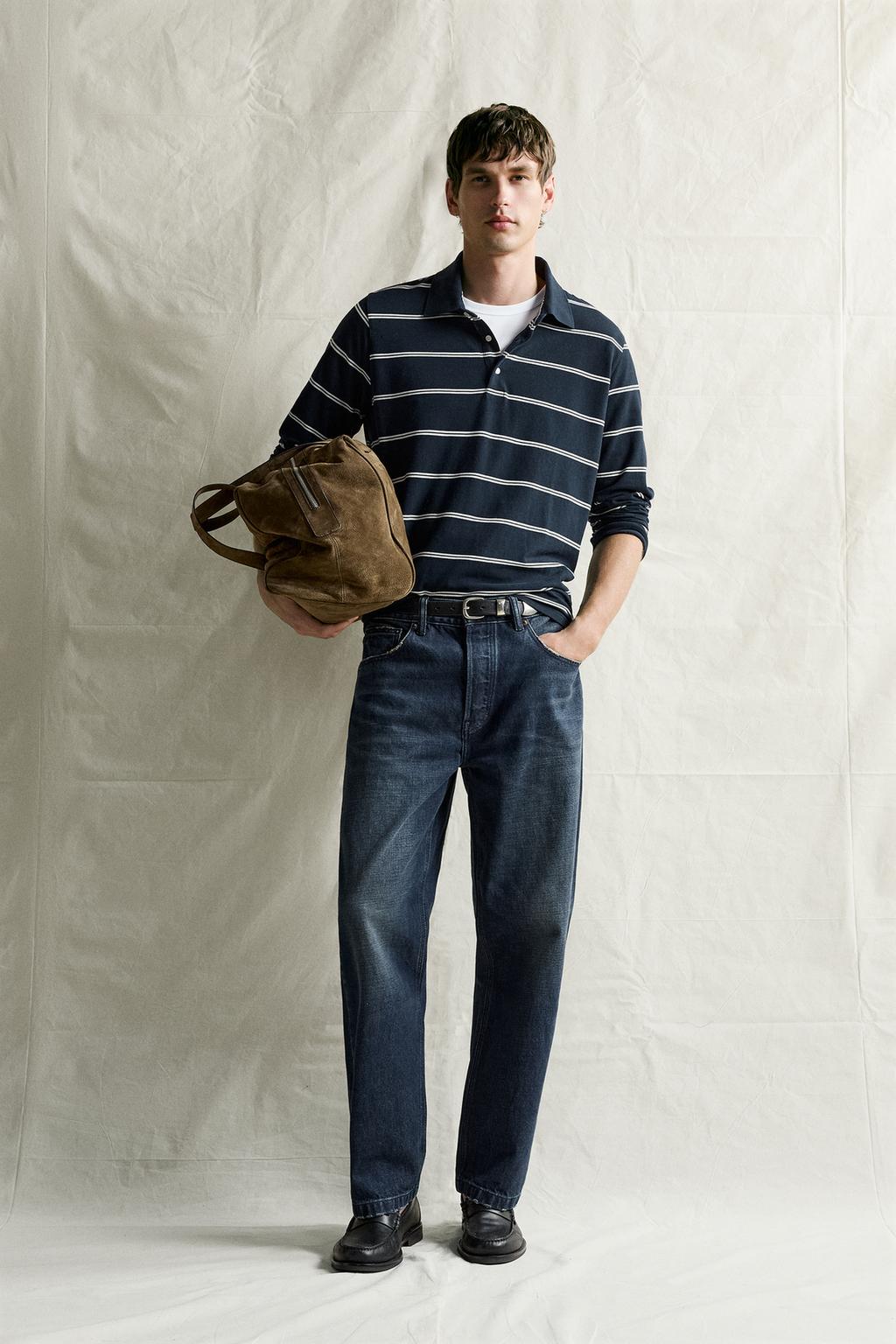 Zara Polo pike yüngül regular fit