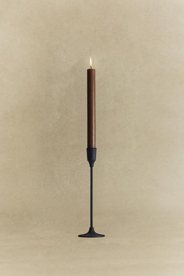 Zaras LJUSSTAKE I MÄSSING - Svart