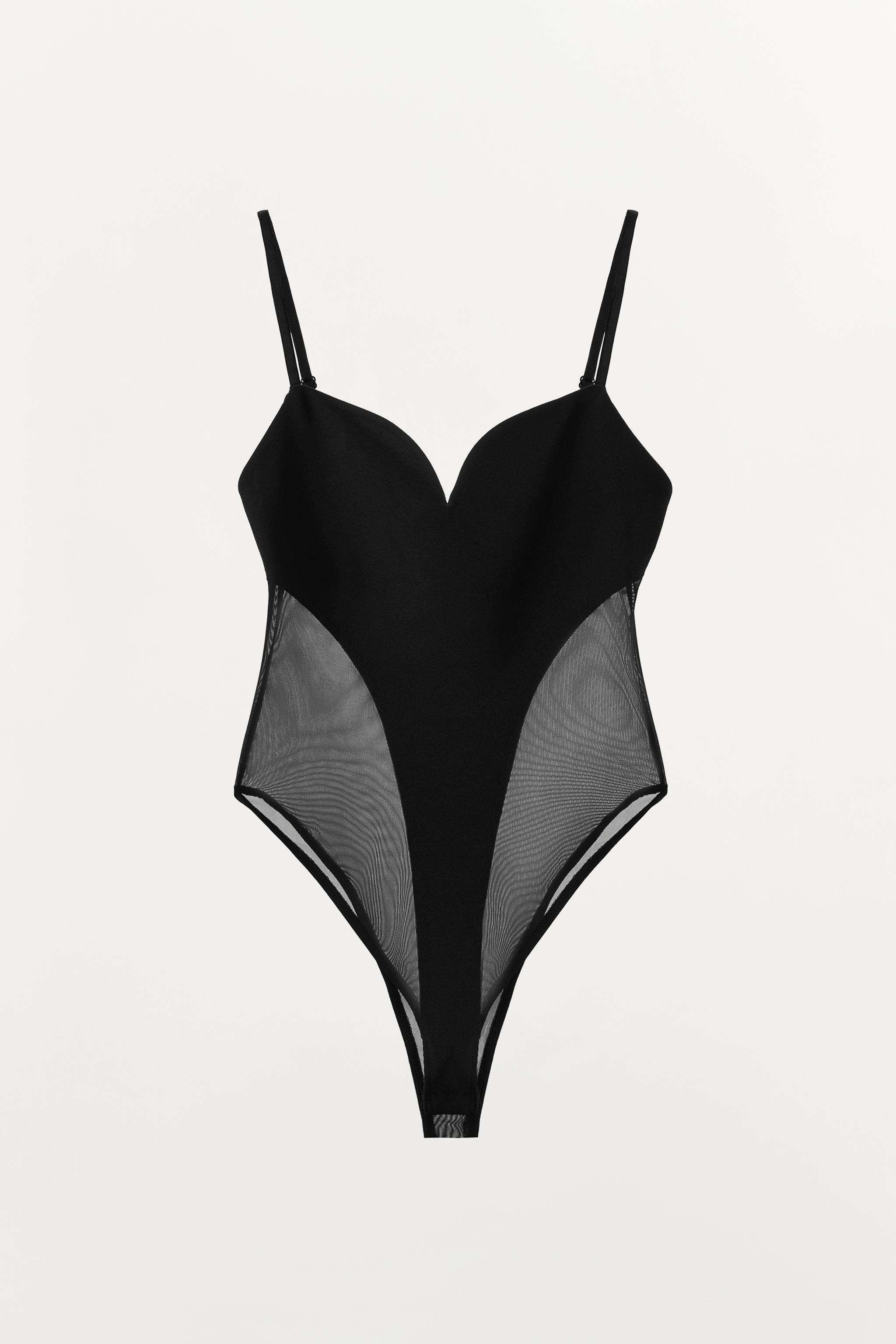 COMBINED STRAP BODYSUIT