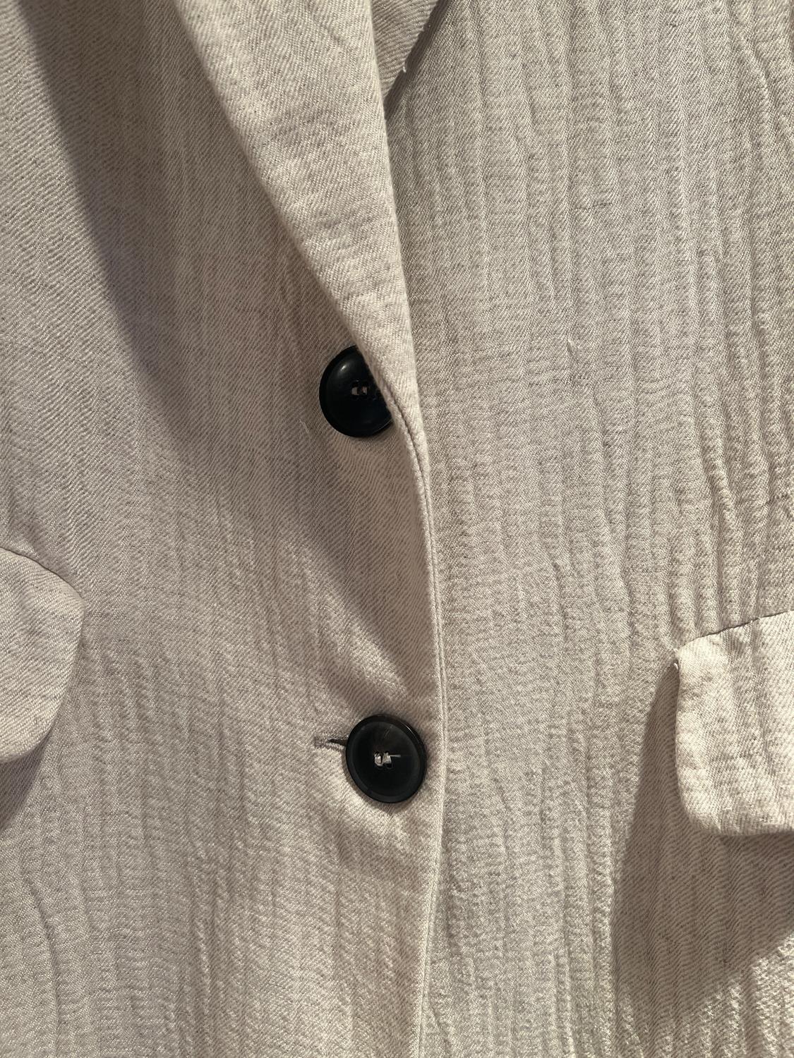 LINEN-BLEND COAT - Image 4