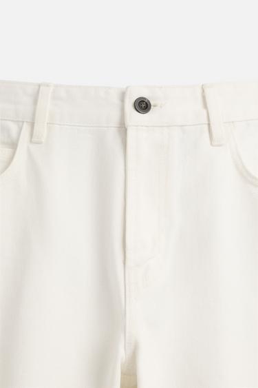 JEAN RELAXED STRAIGHT FIT - Blanc de Zara - Image 2